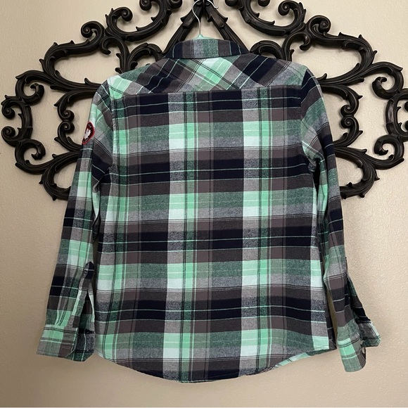 CANADA Weathergear Long Sleeved Shirt 100% Cotton Flannel Shirt Size MM - Picture 3 of 16